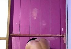 Comendo a coroa gostosona depois de trocar seu chuveiro com blowjob e big cock