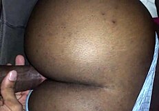 Ebony Couple Doggy Style