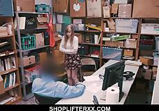 Did the teen strip down and fuck the loss prevention officer?