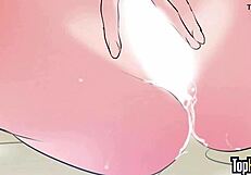 my dick has superpowers in this hentai episode with mommy and teacher