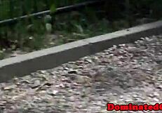 Busty Sub Deepthroats Cock And Gets Fucked