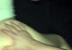 cute petite girl handles boyfriend's dick