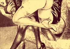 Vintage Erotic Illustration Unveils Hidden Charms of Retro Anime Art