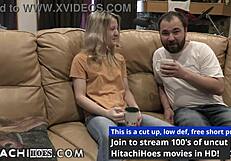 Slut stacy shepard moans during hitachi orgasms in therapy