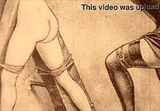 Vintage Erotic Illustration Unveils Hidden Charms of Retro Anime Art