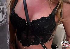 Pretty long-haired amateur gives anal creampie to bricklayer