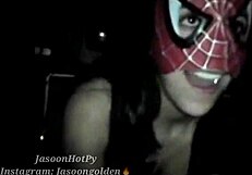 chica araña chupa mi verga enorme