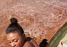 Avery Jane Gets Her Big Ass Fucked And Creampied In Public Pool