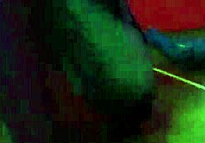 Inked Babe Nyx Tied Up and Intensely Tickled Topless in Heels and Stockings