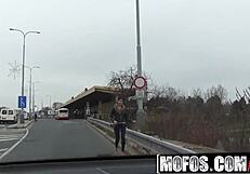 Mofos - Stranded Czech Teen Lady D's Roadside Sex Tape! 😜