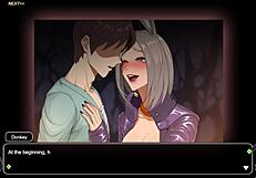 Hey, check out Hentai Game Village Rhapsody Parte 3 in Español, narrated with big tits action in the ranch stable!