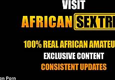 petite african girl gets pussy smashed by massive white dick in garage 😈