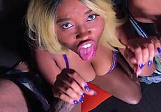 Nina Rivera devours two cocks intensely