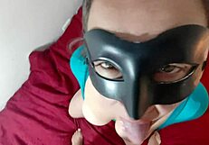 creampie and facial on my wife's chubby european friend