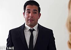 Daisy Stone Keeps Businessman Occupied With Amazing Milf Ass