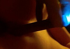 just playing with girlfriend using toys and having fun