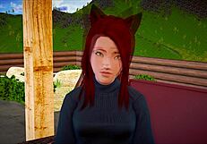 Milf ass fucked in hentai family!