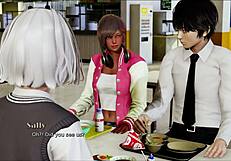 Big Tits Indian Cartoon Girl Gets Ass Action