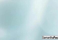 Samantha Saint's sexy nude tease contrasts with her bold moves.