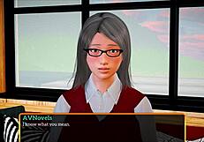 Milf ass fucked in hentai family!