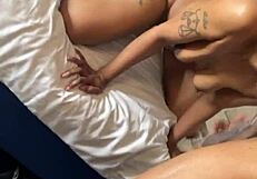 Caramel the Legend fucks a fan in homemade video, deepthroat and doggystyle.