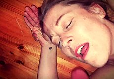 Dicksuckologist Overwhelmed by Colossal Cum Load!