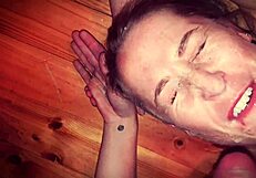 Dicksuckologist Overwhelmed by Colossal Cum Load!