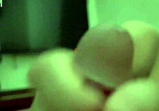 Girl performing oral on tits in session