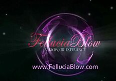 blonde and brunette give blowjob with handjob and cumshot