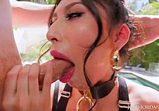 Penelope Woods Gets Spit Roasted And Split Open In First Dp