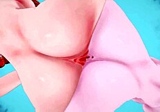 Anna Warms Elsa's Pussy With Scissoring!