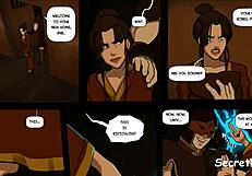 Azula's boiling rock fuck fest in prison roleplay