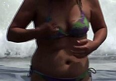 Beach vibes get me wild, always banging strangers for that hot thrill!