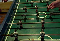 Big Ass Colombian Pays Soccer Bet with Backstage Anal