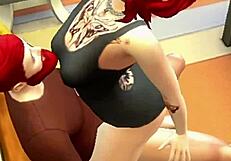 Redhead fuck with pussy licking