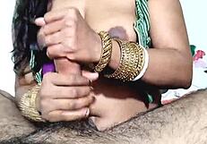 Desi Bhabhi With Big Tits Gives Oiled Massage To Brother-In-Law