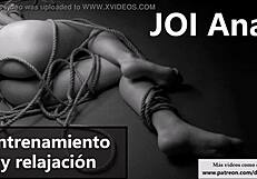 joi says train your ass with anal in spanish