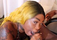 Dumb Slut Sucks Step Dad's Cock