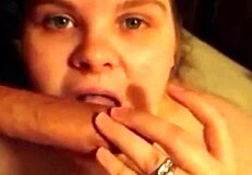 Blonde wife receives her throat railed with best hardcore femdom pornography
