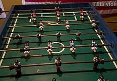 Big Ass Colombian Pays Soccer Bet with Backstage Anal