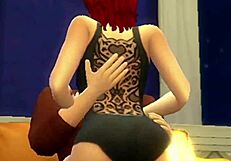 Redhead fuck with pussy licking