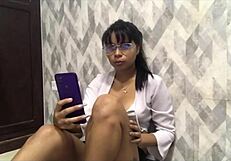 Erotic physician excitedly starts vigorous oral demand with frantic physician’s penis