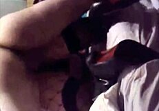 my bi cub enjoys doggystyle with mature brunette in fishnets