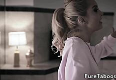 Tiny Babe Cums While Being Drilled Passionately