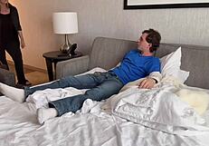 Stepson Licks and Fucks Hot Stepmom Danni Jones in Hotel