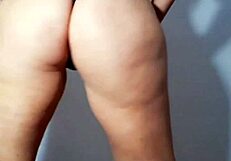 homemade compilation hints at wild lingerie and toy play with big asses