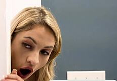 milf and teen 18+ make out in wild threesome sex