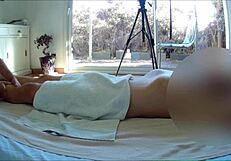 Thai massage with touch the pussy and a nice orgasm