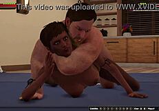 Madelyn Vs Ethan Naked Fighter 3D