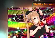 Big Tits Sexy JK Tit Massage and Handjob in 3D Anime Hentai